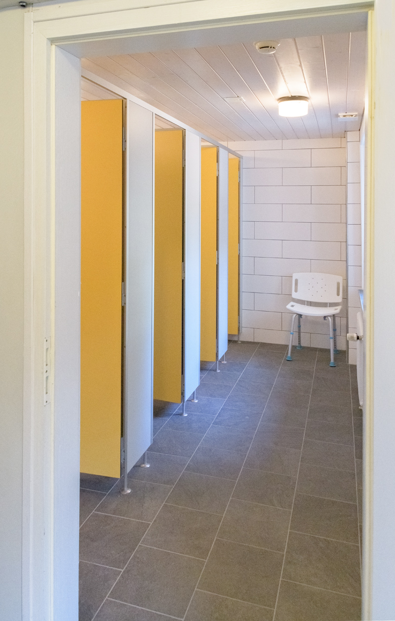 Berghof Hallau Gruppenhaus WC