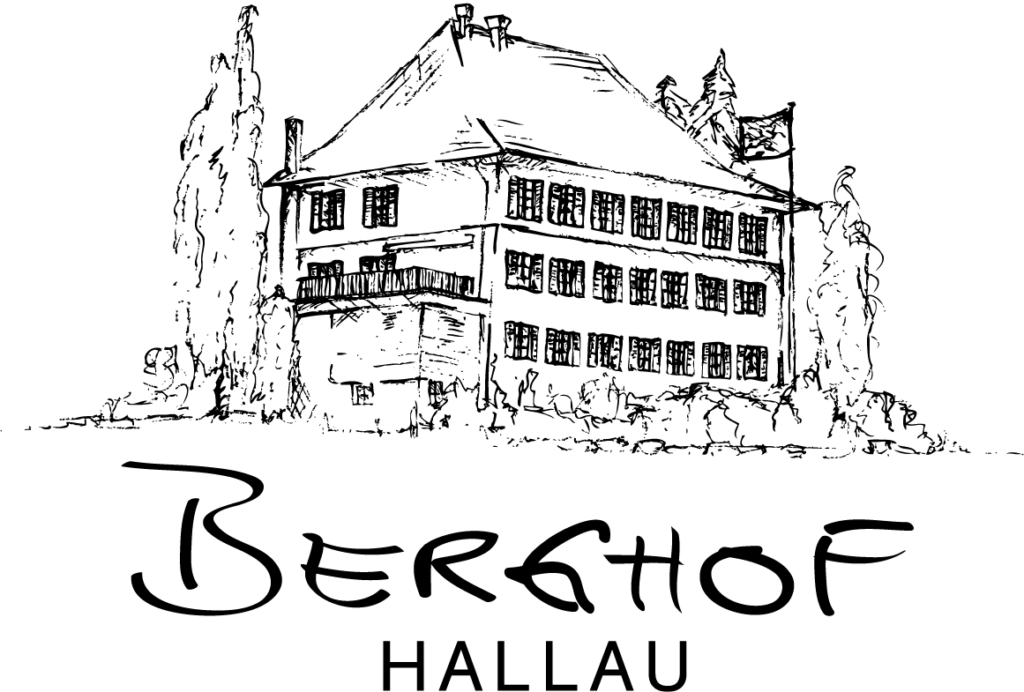 Berghof Hallau Logo gezeichnet